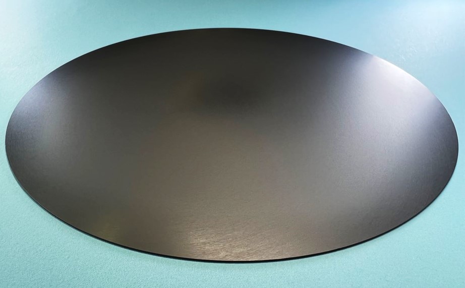 Φ200×t 0.5 SiCダミーウエハ（反り量0.5 mm）【常圧焼結品/多結晶体】|Ceramics Design Lab